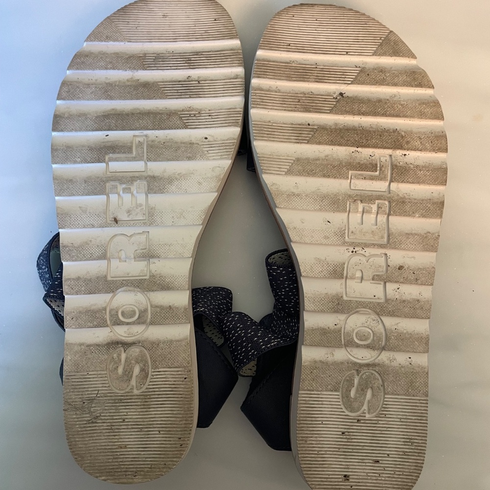 Sorel navy Ella sandals 8.5 - Picture 6 of 7